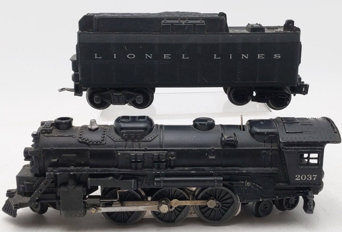 Lionel 2037 Vintage O 2-6-4 Die-Cast Steam Locomotive and Tender