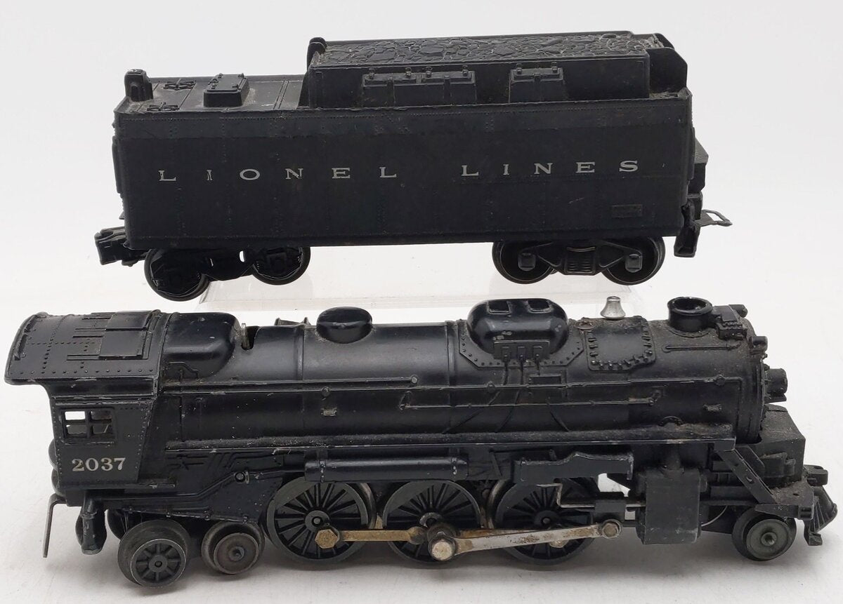 Lionel 2037 Vintage O 2-6-4 Die-Cast Steam Locomotive and Tender