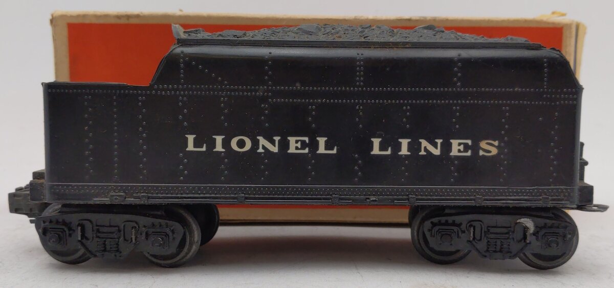 Lionel 6066T Vintage O Lionel Lines Non-Whistling Tender VG/Box