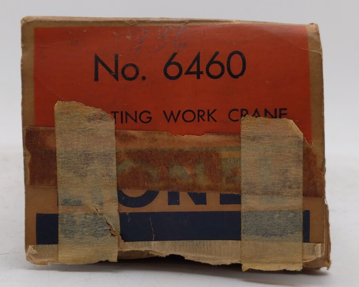 Lionel 6460 Vintage O Bucyrus Erie Crane Car VG/Box