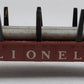 Lionel 6311 Vintage O Brown Flatcar w/ Pipe Load/Box