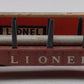 Lionel 6311 Vintage O Brown Flatcar w/ Pipe Load/Box