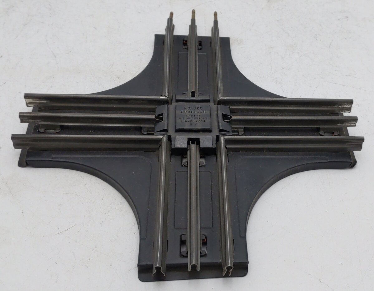 Lionel 020 Vintage O Gauge 90 Degree Crossing VG/Box