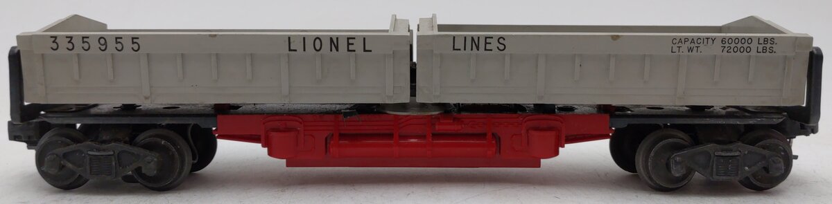 Lionel 3359 Vintage O Operating Twin Bin Dump Car VG/Box