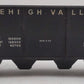 Lionel 6436 Vintage O Lehigh Valley Black 4-Bay Hopper VG/Box