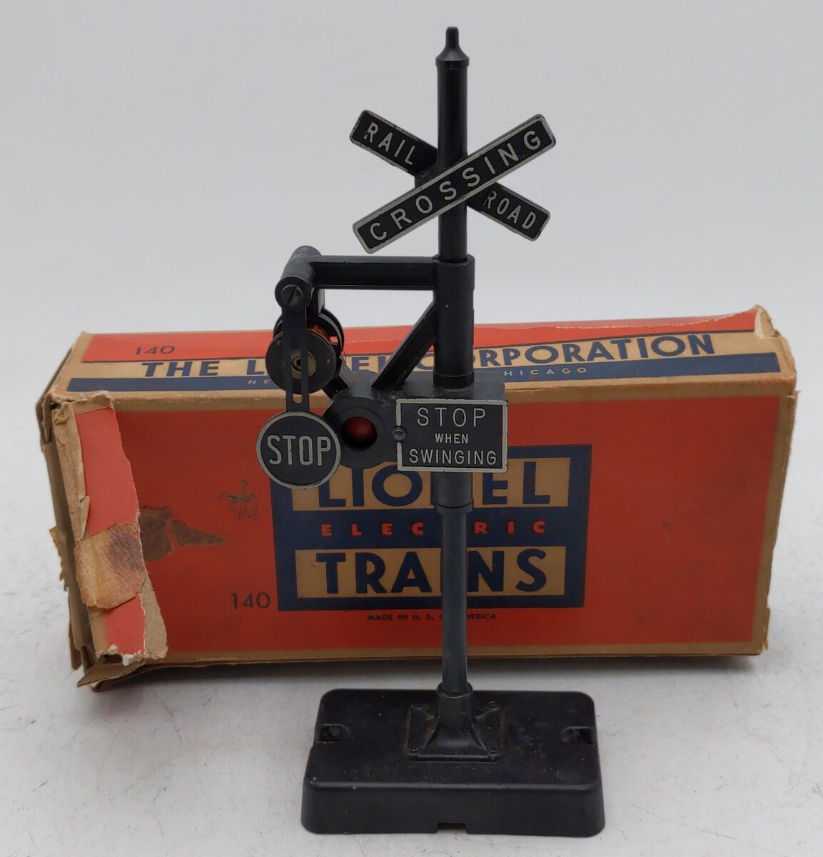Lionel 140 Vintage O Operating Banjo Signal VG/Box