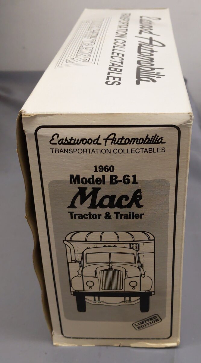 Eastwood Automobilia 1:34 1960 Model B-61 Mack Tractor & Trailer VG/Box