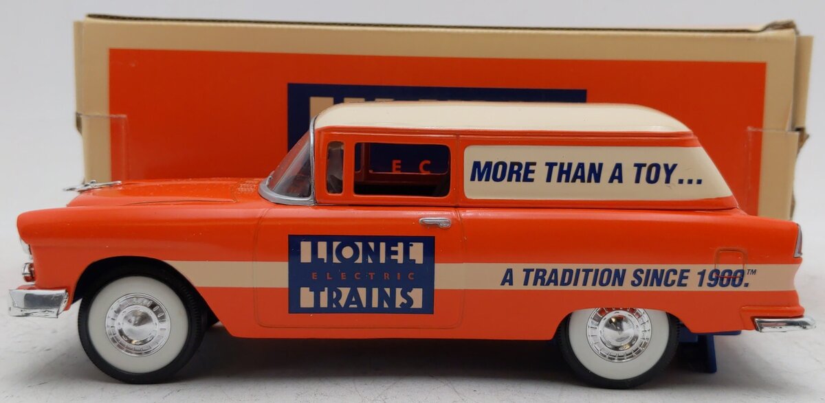 Eastwood Automobilia 303500 1:25 Lionel 1955 Chevy Delivery Lockable Coin Bank EX/Box