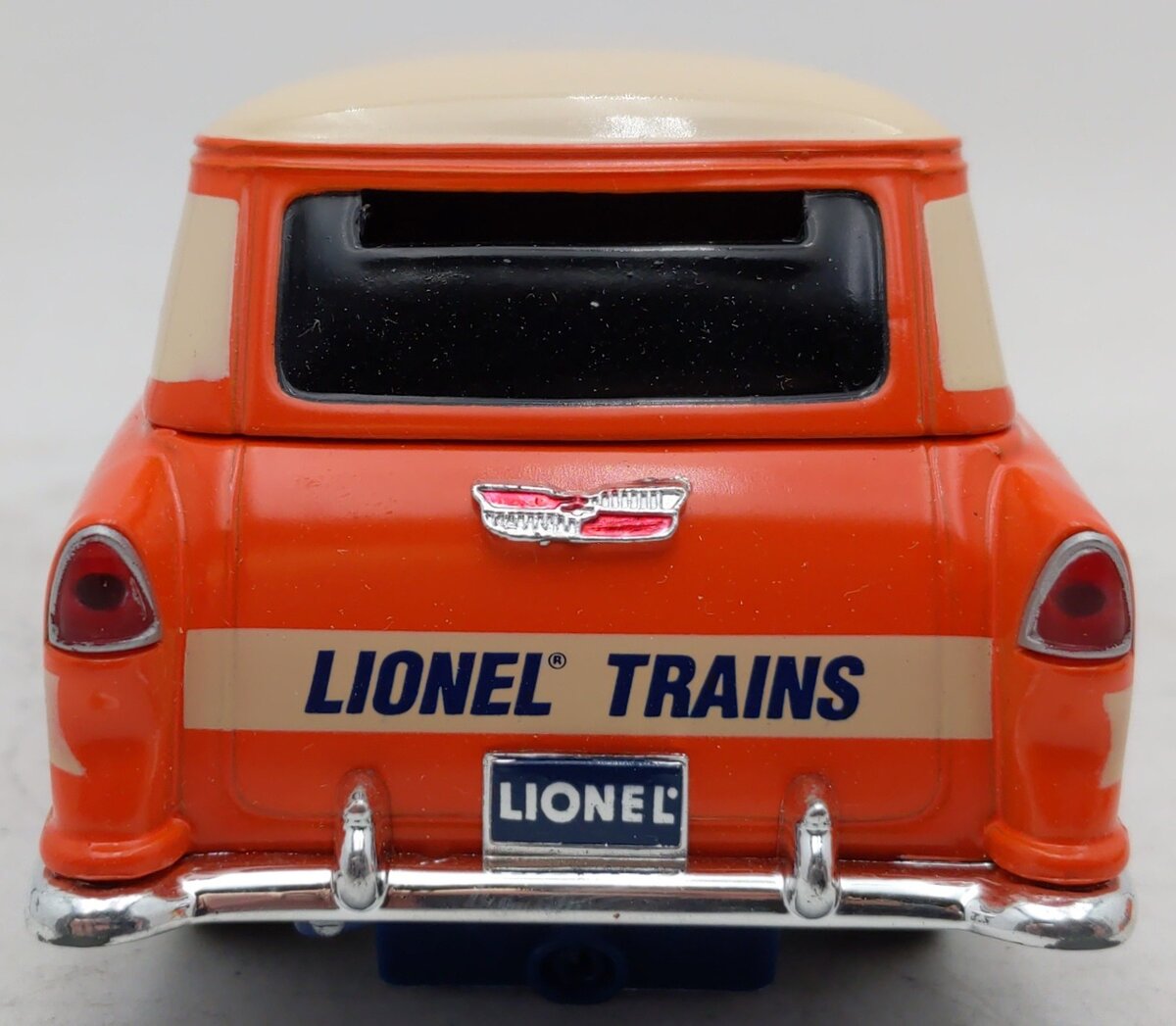Eastwood Automobilia 303500 1:25 Lionel 1955 Chevy Delivery Lockable Coin Bank EX/Box