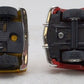 #H070 Eastwood Automobilia Pair of diecast Plastiville Taxi and Fire Chief EX/Box