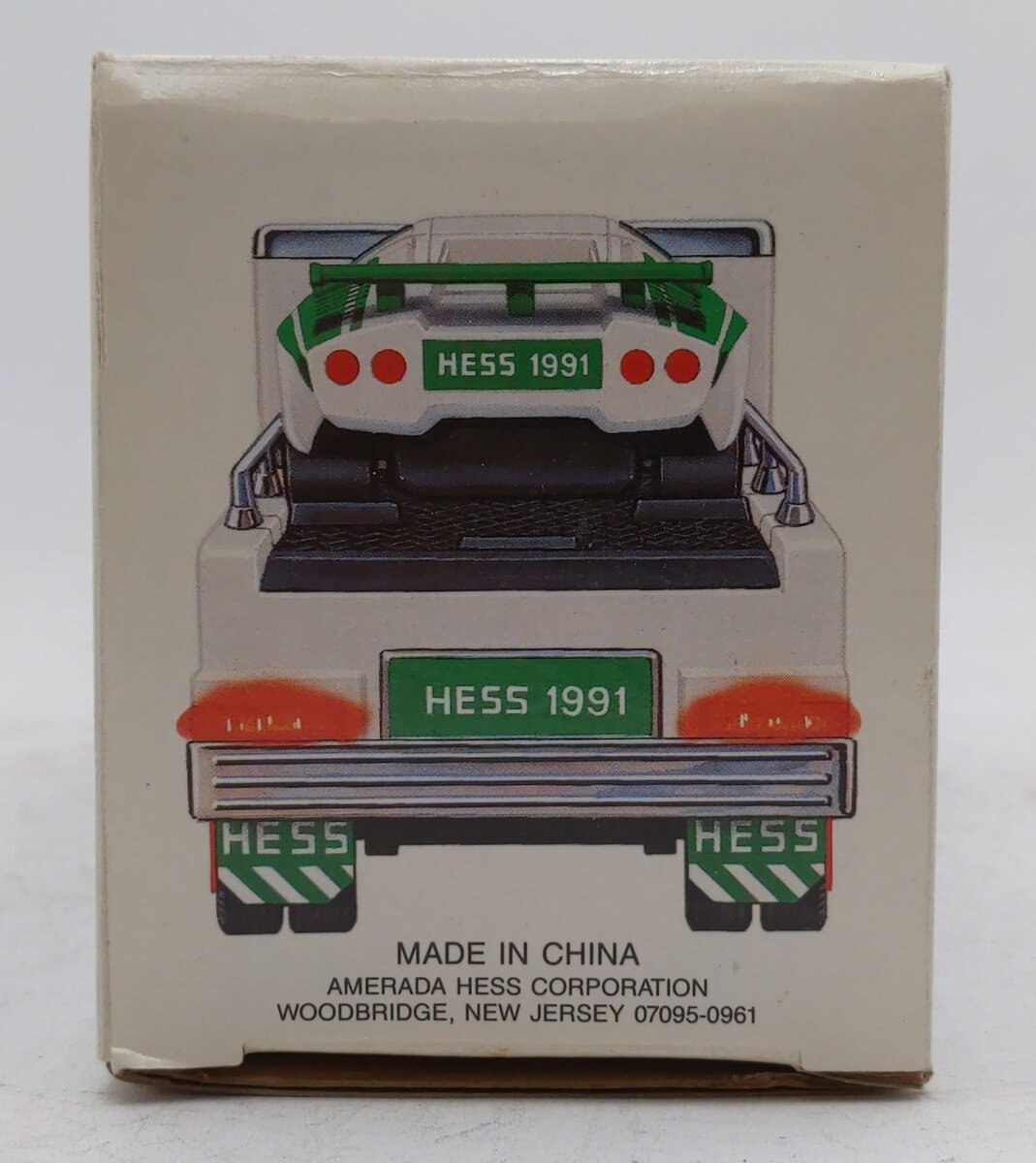 Hess 1991 1:64 Scale Die-Cast Toy Truck & Racer EX/Box