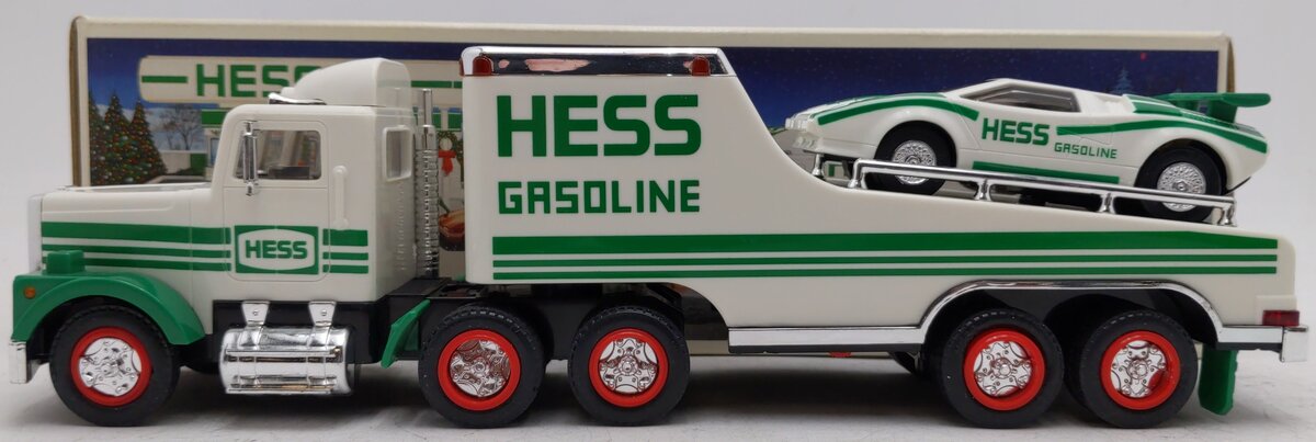 Hess 1991 1:64 Scale Die-Cast Toy Truck & Racer EX/Box