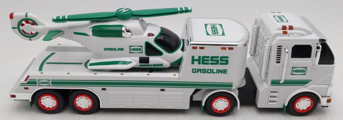 Hess 2006 Die Cast Toy Truck & Helicopter w/Ramp EX/Box