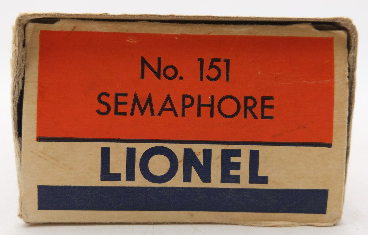 Lionel 151 Vintage O Operating Semaphore Signal VG/Box