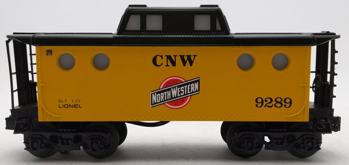 Lionel 6-9289 O C&NW N5C Lighted Caboose #9289 LN/Box