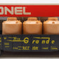 Lionel 6-9144 O Gauge Denver & Rio Grande Western Gondola #9144 LN/Box
