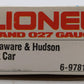 Lionel 6-9781 O Gauge Delaware & Hudson Boxcar #9781 EX/Box
