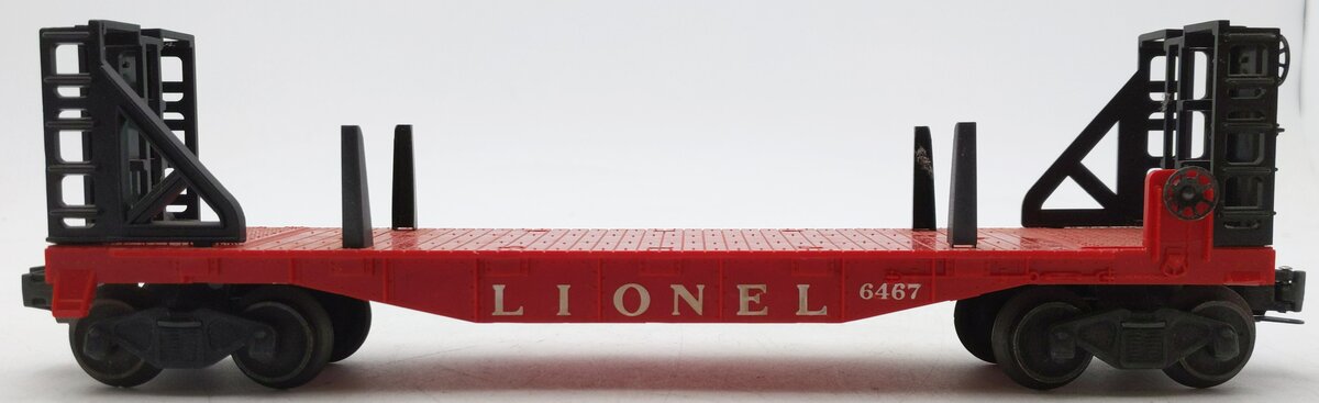 Lionel 6467 O Gauge Vintage Bulkhead Car #6467 VG/Box