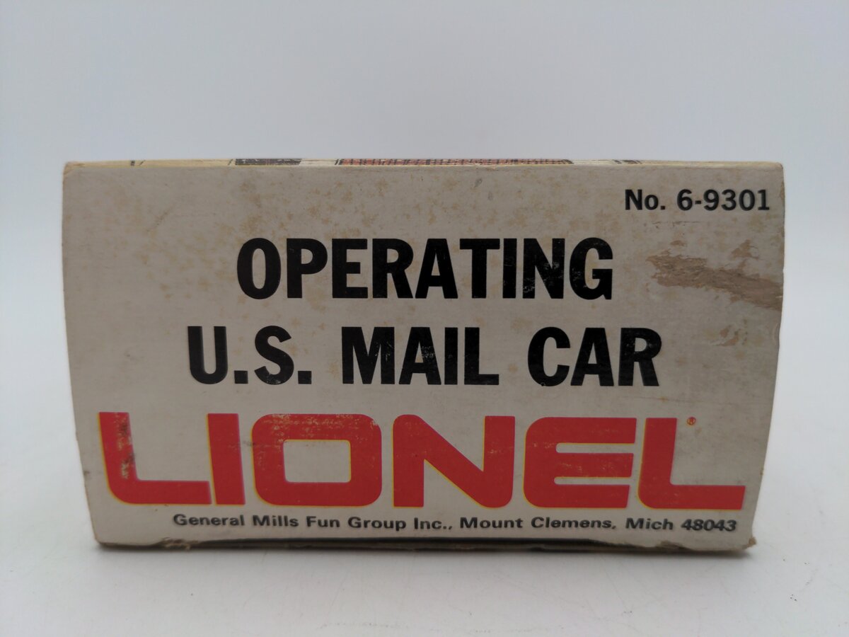 Lionel 6-9301 O Gauge US Mail Operating Boxcar #9301 VG/Box