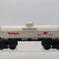 Lionel 6-9036 O Gauge Mobilgas Single Dome Tank Car VG