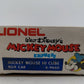 Lionel 6-9660 O Gauge Mickey Mouse Hi-Cube Boxcar EX/Box