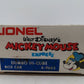 Lionel 6-9663 O Gauge Disney's Dumbo Hi Cube Boxcar EX/Box