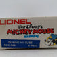Lionel 6-9663 O Gauge Disney's Dumbo Hi Cube Boxcar EX/Box