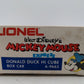 Lionel 6-9662 O Gauge Donald Duck Hi-Cube Boxcar VG/Box
