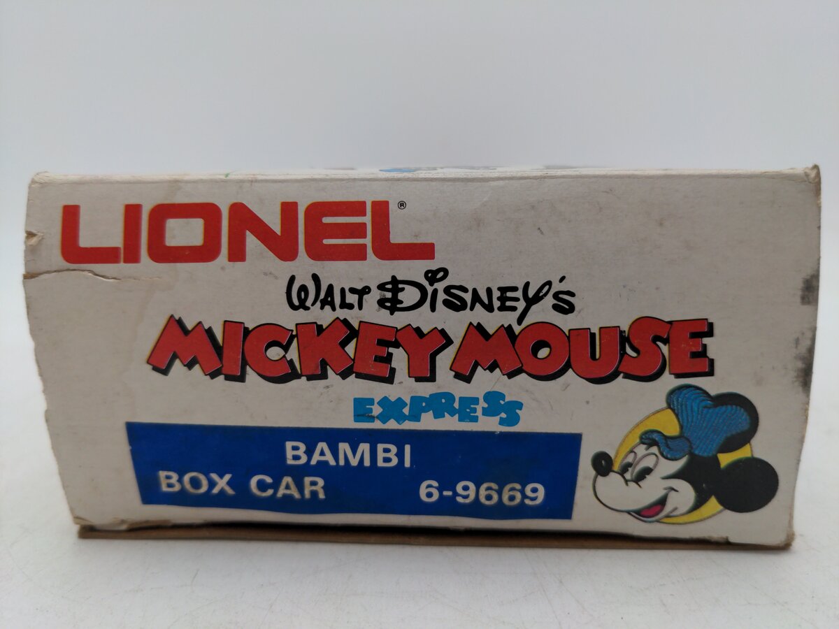 Lionel 6-9669 O Gauge Disney Bambi Hi-Cube Boxcar #9669 EX/Box