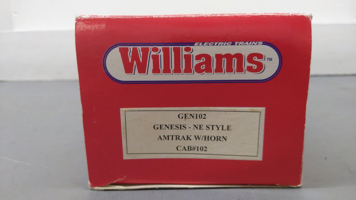 Williams GEN102 O Gauge Amtrak 