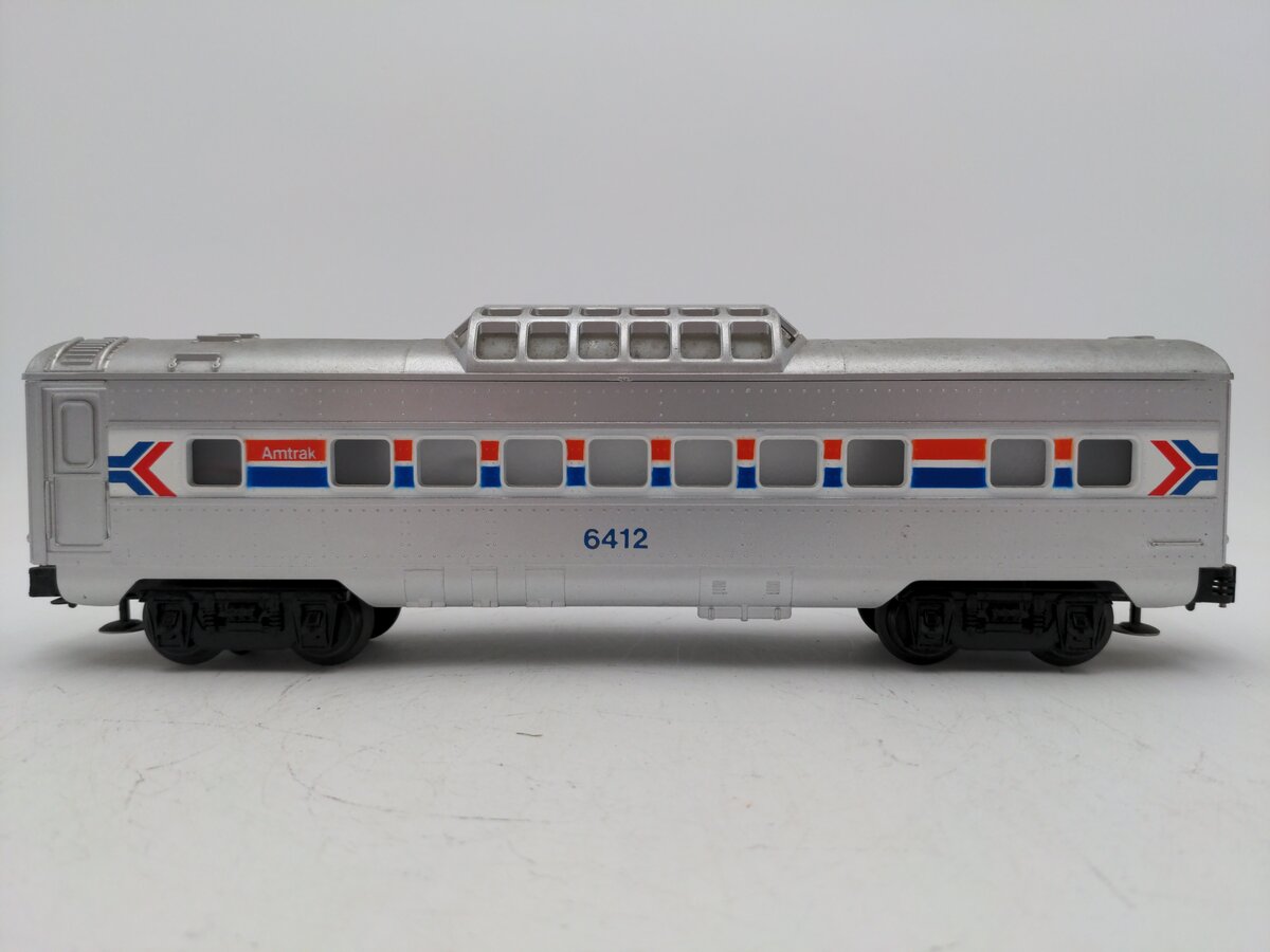 Lionel 6-6412 O Gauge Amtrak Vista Dome Passenger Car #6412 EX