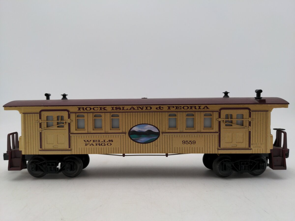 Lionel 6-9559 O Gauge Rock Island & Peoria Combine Car VG