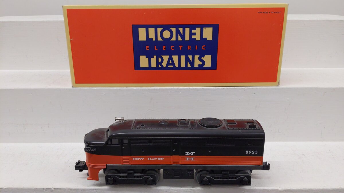 Lionel 6-18923 O New Haven Alco Dummy A Diesel Locomotive w/Horn #8923 EX/Box