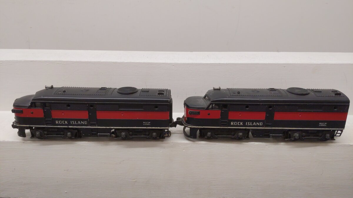 Lionel 6-2031 Rock Island Alco AA O Gauge Diesel Train Set