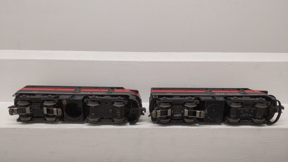 Lionel 6-2031 Rock Island Alco AA O Gauge Diesel Train Set