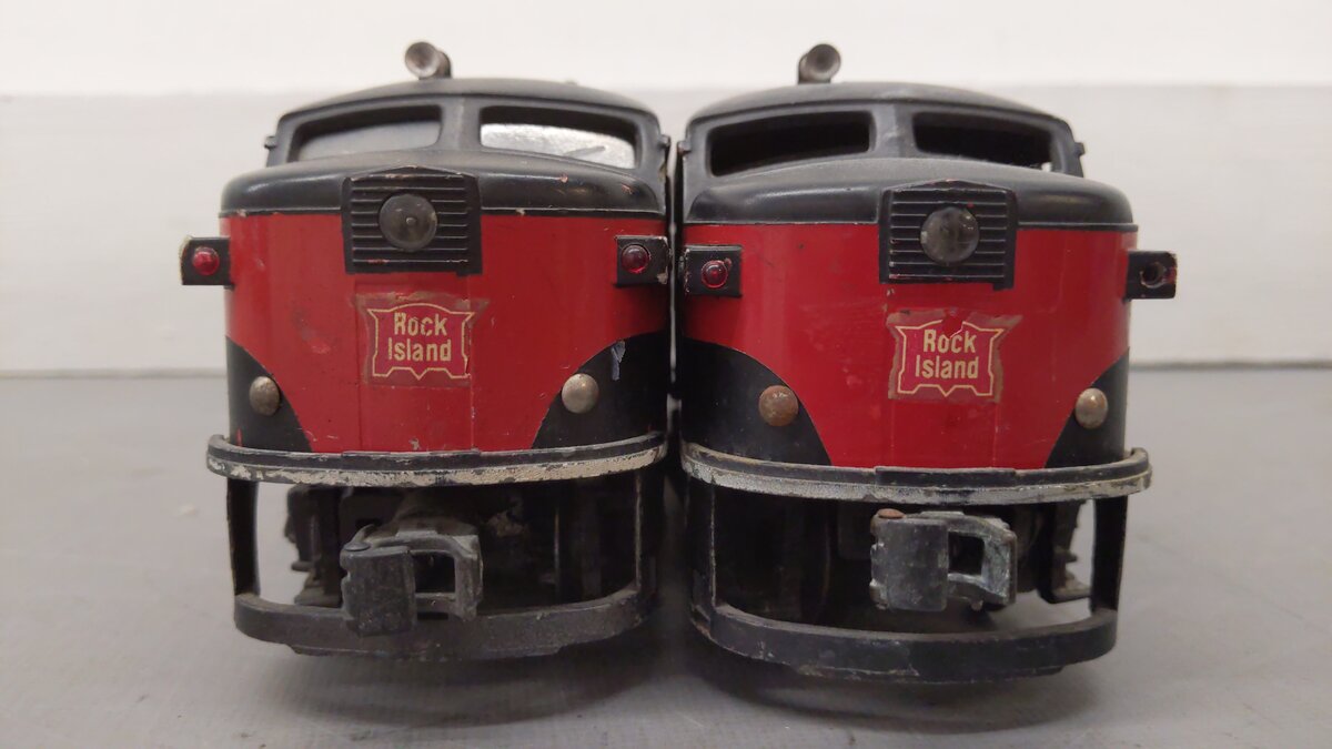 Lionel 6-2031 Rock Island Alco AA O Gauge Diesel Train Set