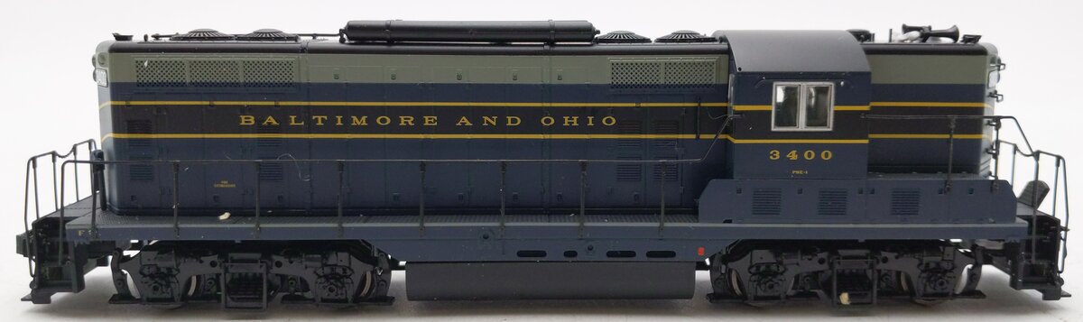 Proto 2000 23244 HO Scale Baltimore & Ohio EMD GP7 Diesel Locomotive #3400 EX/Box