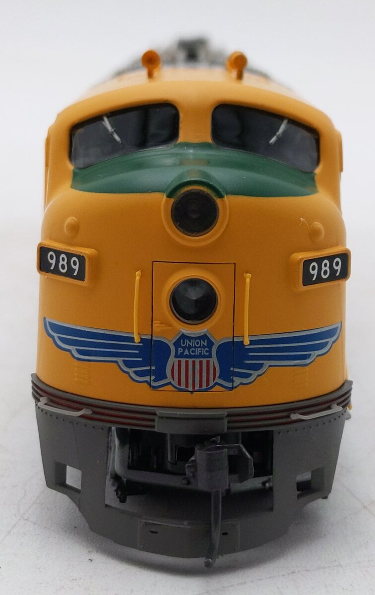 Proto 2000 21089 HO Scale Union Pacific E7 Diesel Locomotive W/ Mars Light  #989 EX/Box