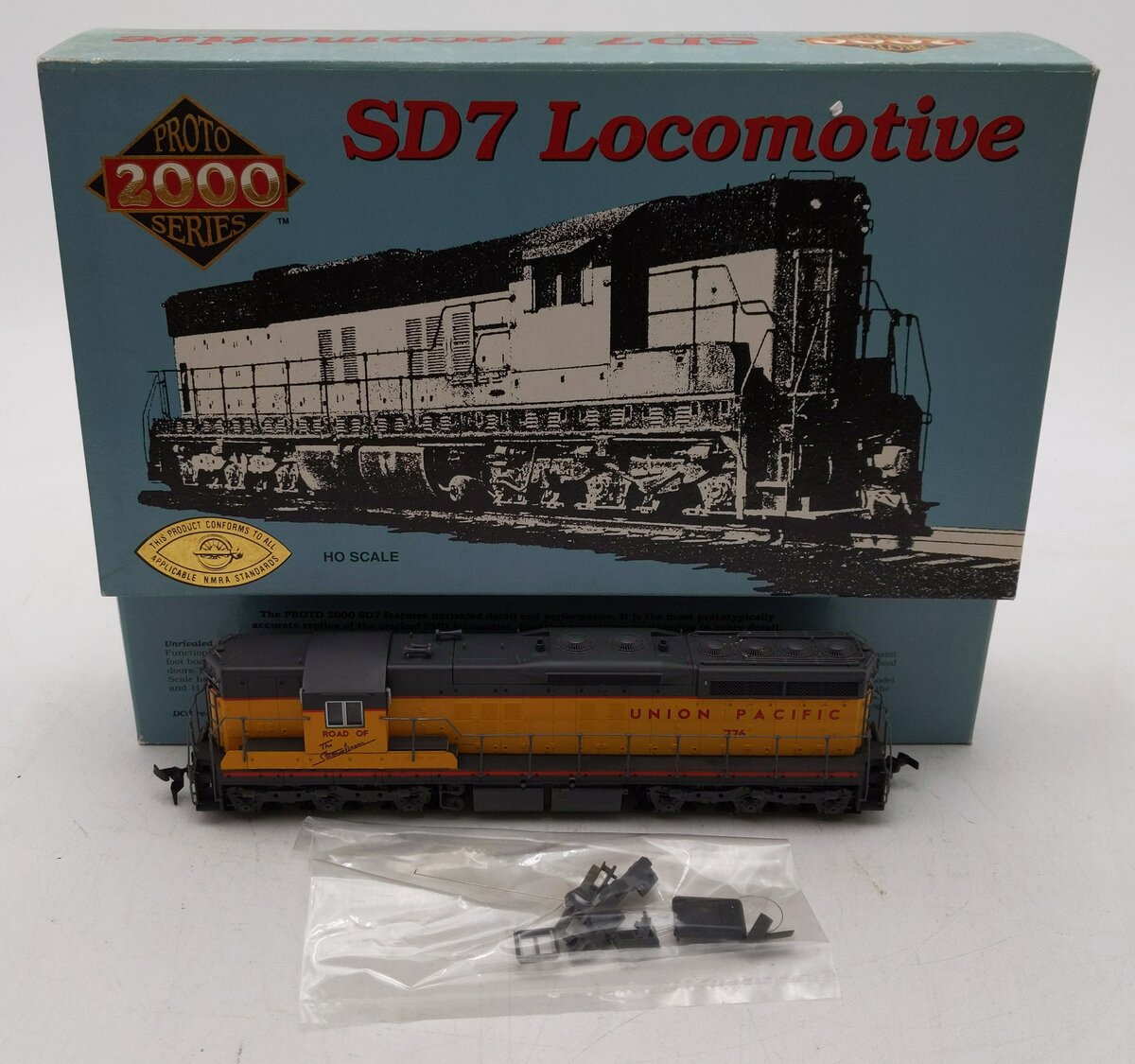 Proto 2000 8099 HO Scale UP SD-7 Diesel Locomotive #776 LN/Box