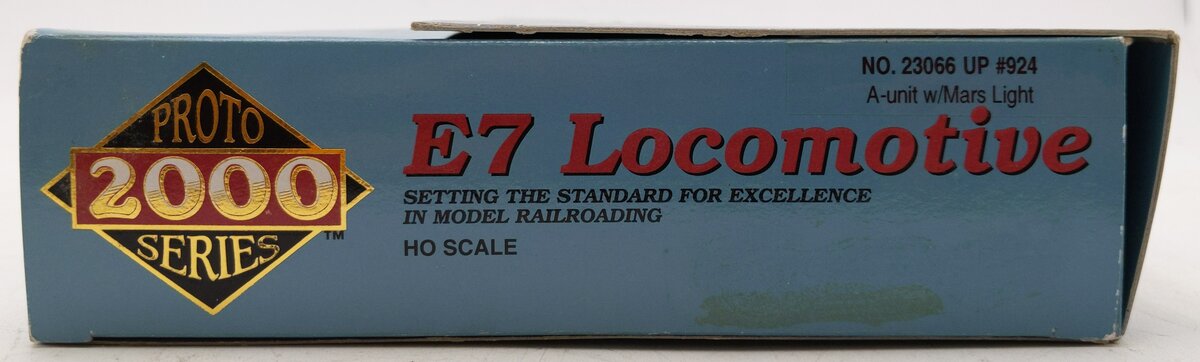 Proto 2000 23066 HO Scale UP City of LA E7 Powered A Unit Diesel Engine #924 EX/Box