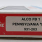 Walthers 931-263 Pennsylvania ALCO FB1 Powered Diesel Engine #9601B LN/Box