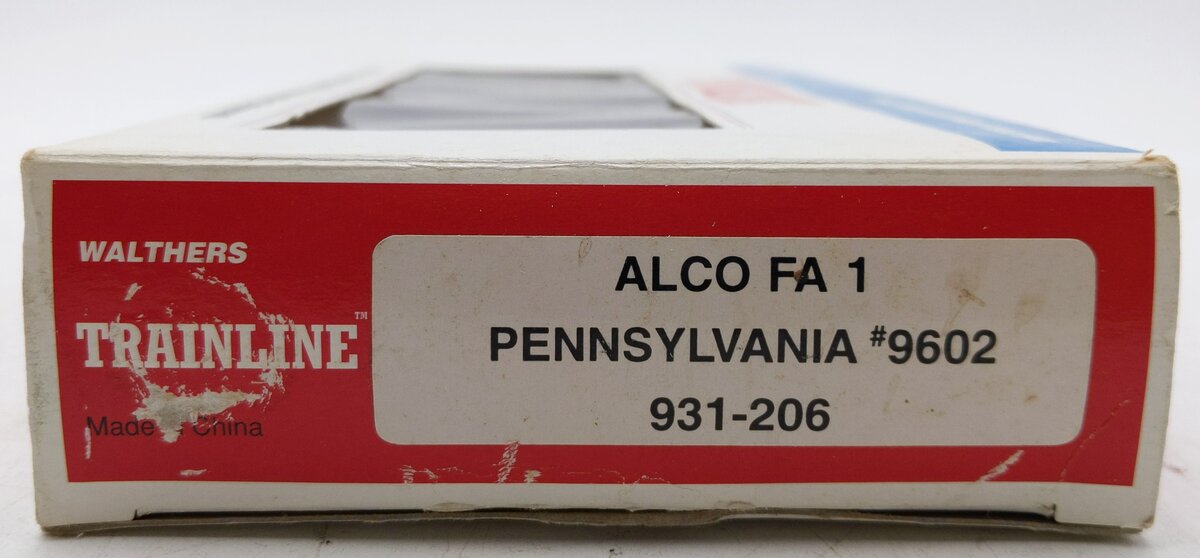 Walthers 931-206 HO Scale Pennsylvania ALCO FA1 Diesel Engine #9602 EX/Box