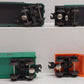K-Line O Gauge Assorted Freight Cars: 5612, 5511, 7350, 7502 [4] VG/Box