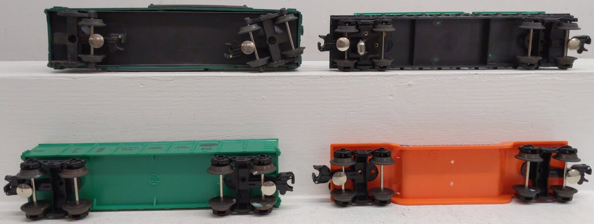 K-Line O Gauge Assorted Freight Cars: 5612, 5511, 7350, 7502 [4] VG/Box
