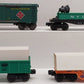 K-Line O Gauge Assorted Freight Cars: 5612, 5511, 7350, 7502 [4] VG/Box