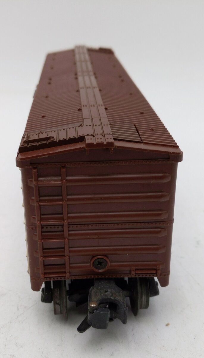 Lionel 3662 Vintage O Brown & White Large Operating Milk Car VG/Box