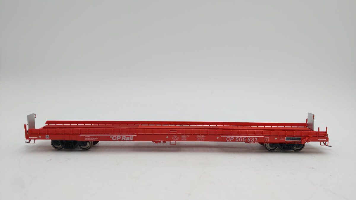 Rapido Trains 151003A HO CP Rail Piggyback Flatcar #505631 LN/Box