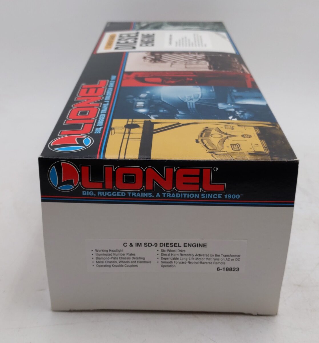 Lionel 6-18823 O Gauge Chicago & Illinois Midland SD-9 Diesel Locomotive #52 EX/Box