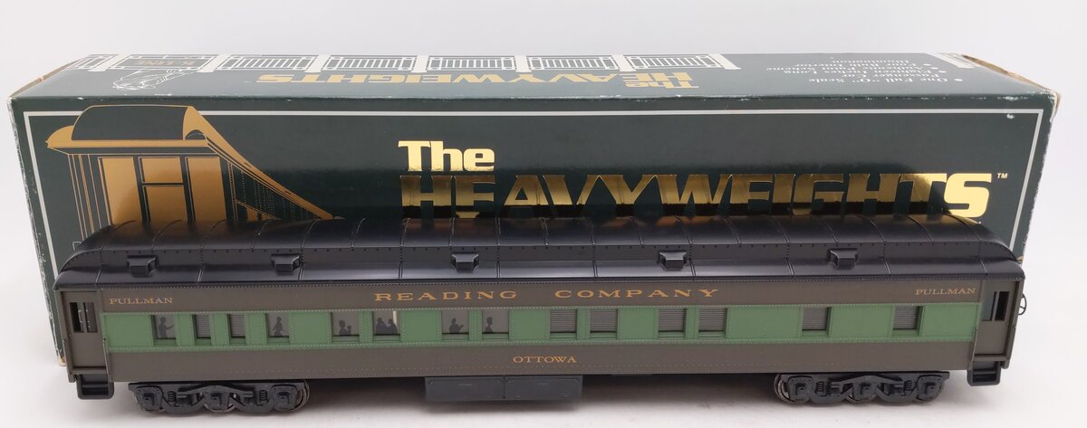 K-Line K81-0006 O Reading Ottowa 18" Heavyweight Pullman Car -2 Rail EX/Box