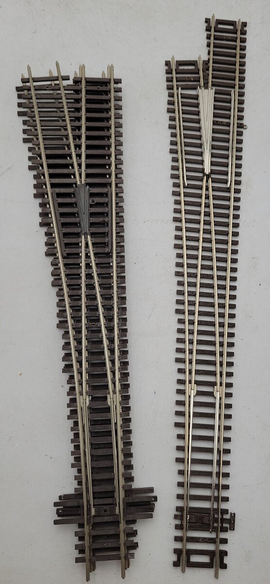 Atlas HO Scale Code 83 Assorted Turnout- #6 Left & #8 Left (4) EX